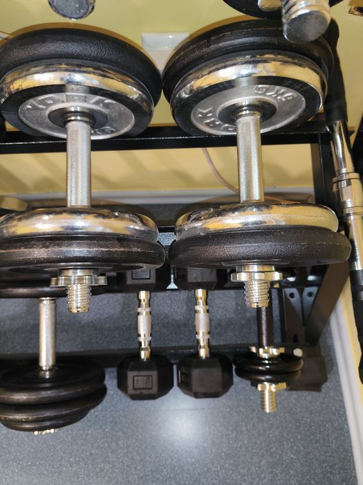 Дъмбели на дискове.