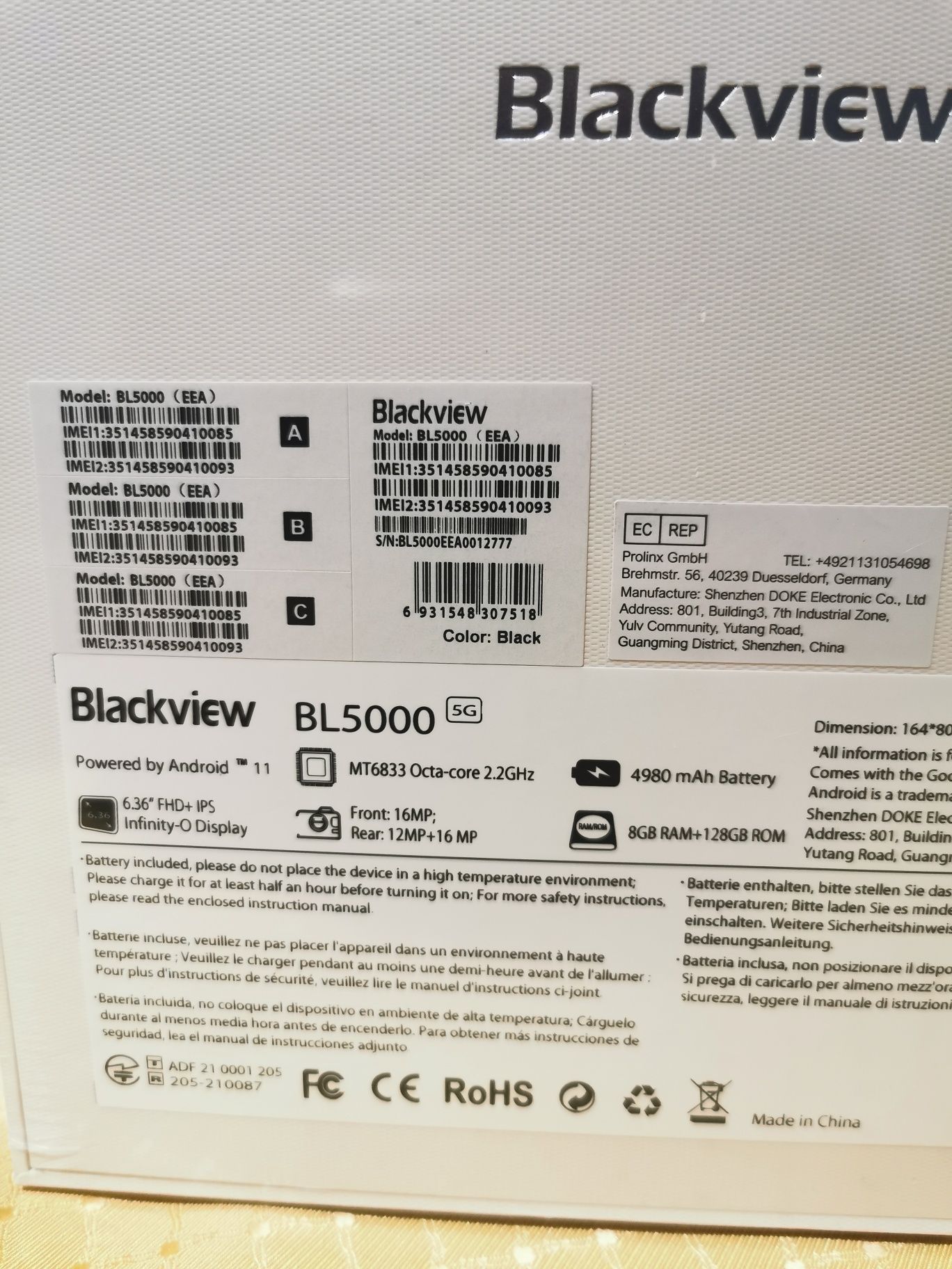 Blackview Bl 5000 5G