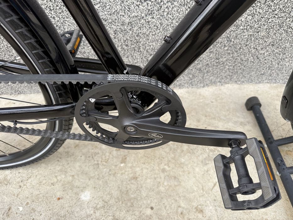 Алуминиев градски велосипед Diamant 28” с ремък и 8 вътр. скорости