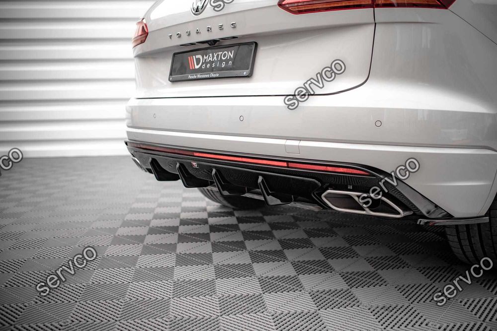 Prelungire difuzor Volkswagen Touareg R-Line 2018- v1 - Maxton Design