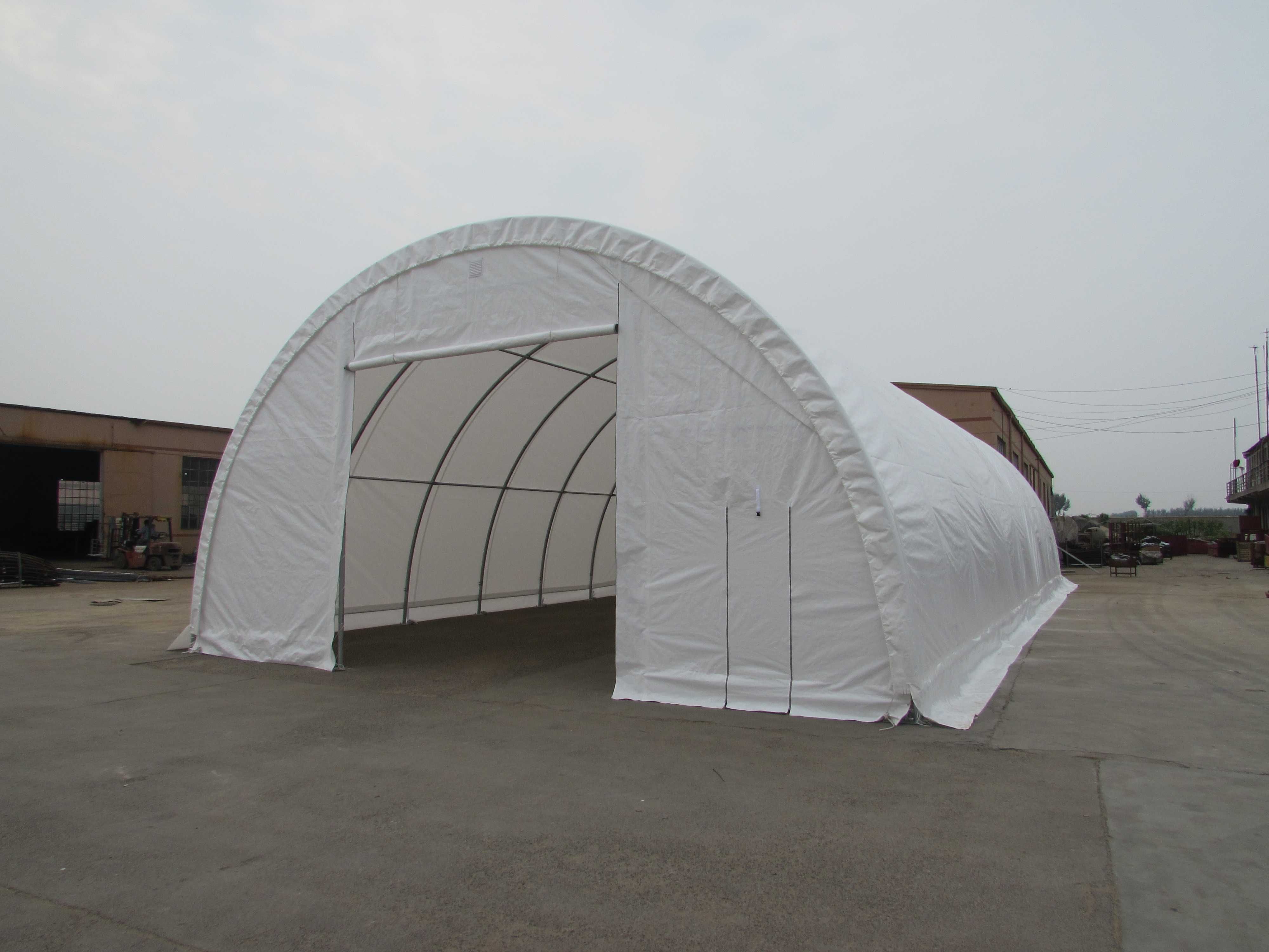 9x12m Corturi Industriale Cort/ Halā Semirotunda Depozitare GM