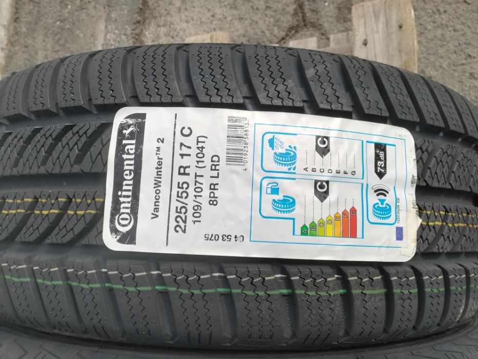 225/55/17 С Континентал ДОТ 2018 г - ЧИСТО НОВИ - БУСОВИ !