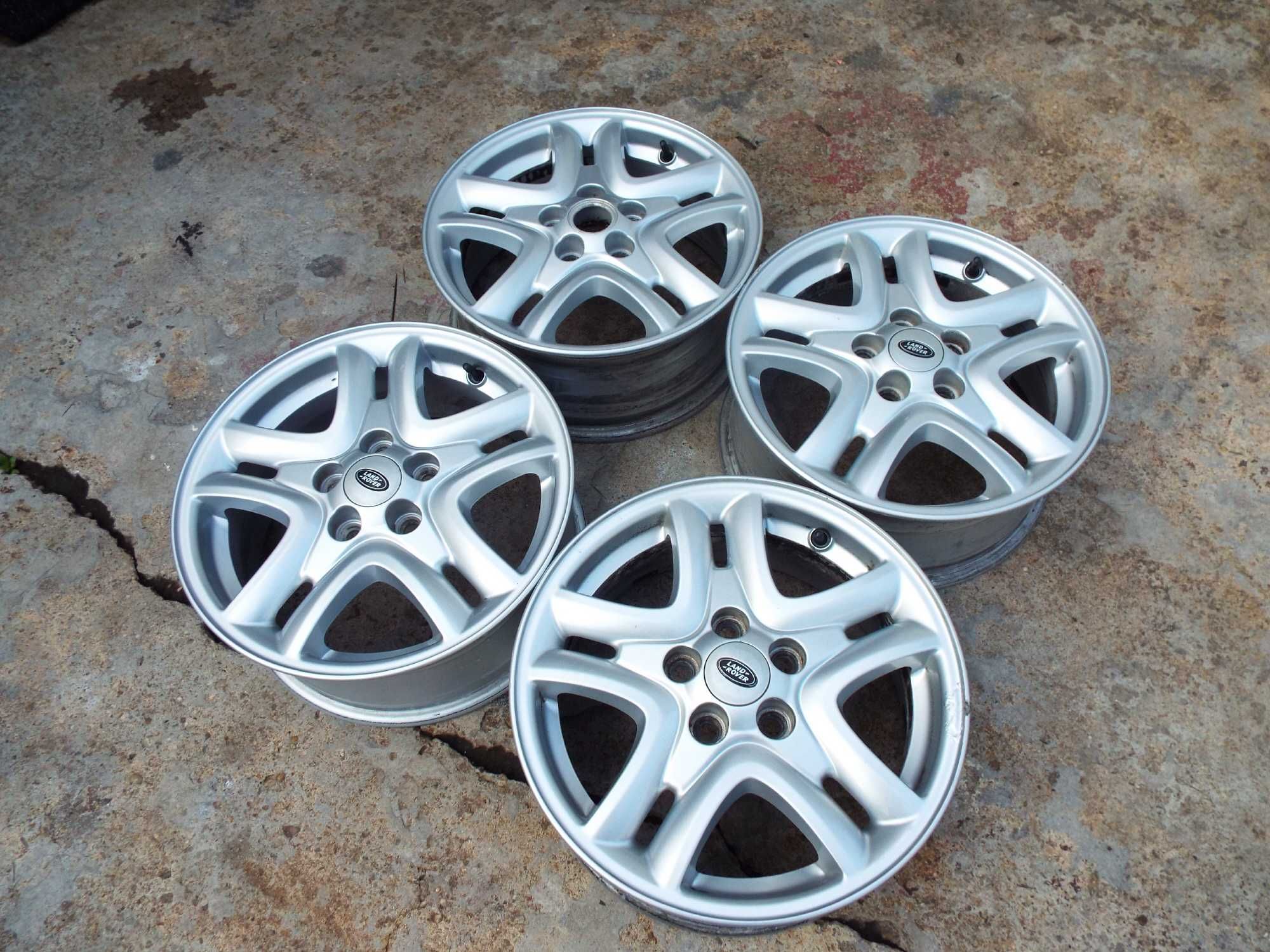 vand 4 jante aliaj pe 16" originale land rover freelander 2 pret 1200r