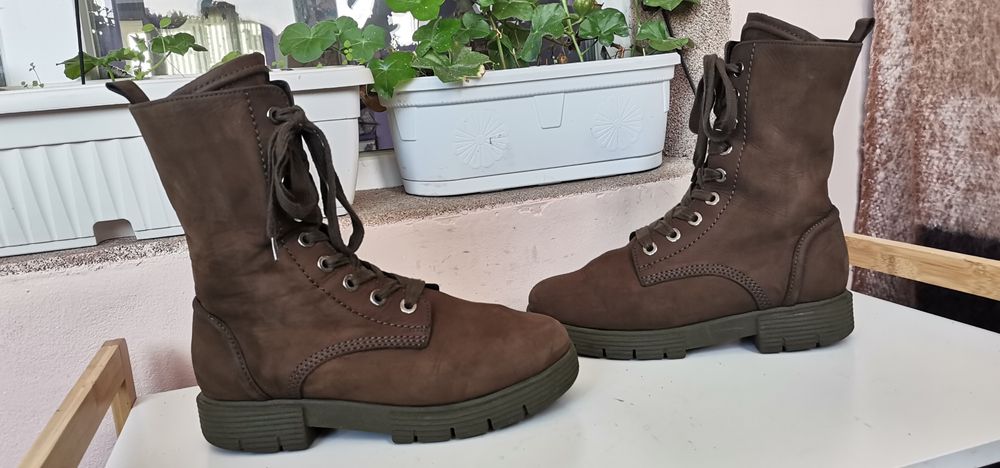 Ботуши Gabor 38.5н.Естествена кожа