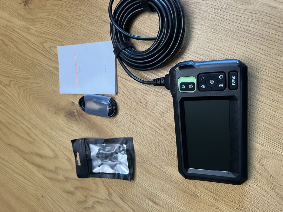 Camera endoscopica , HD, Cablu rigid de 10 metri