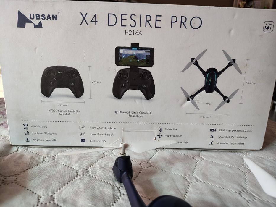 Дрон Hubsan X4 desire pro