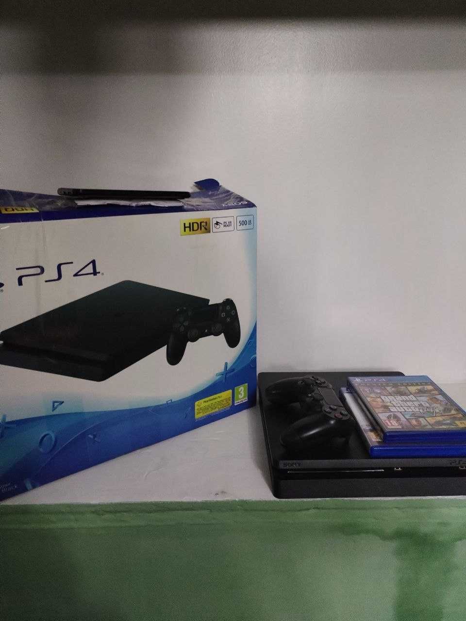 Ps4slim 500gb 4ta oyini bor