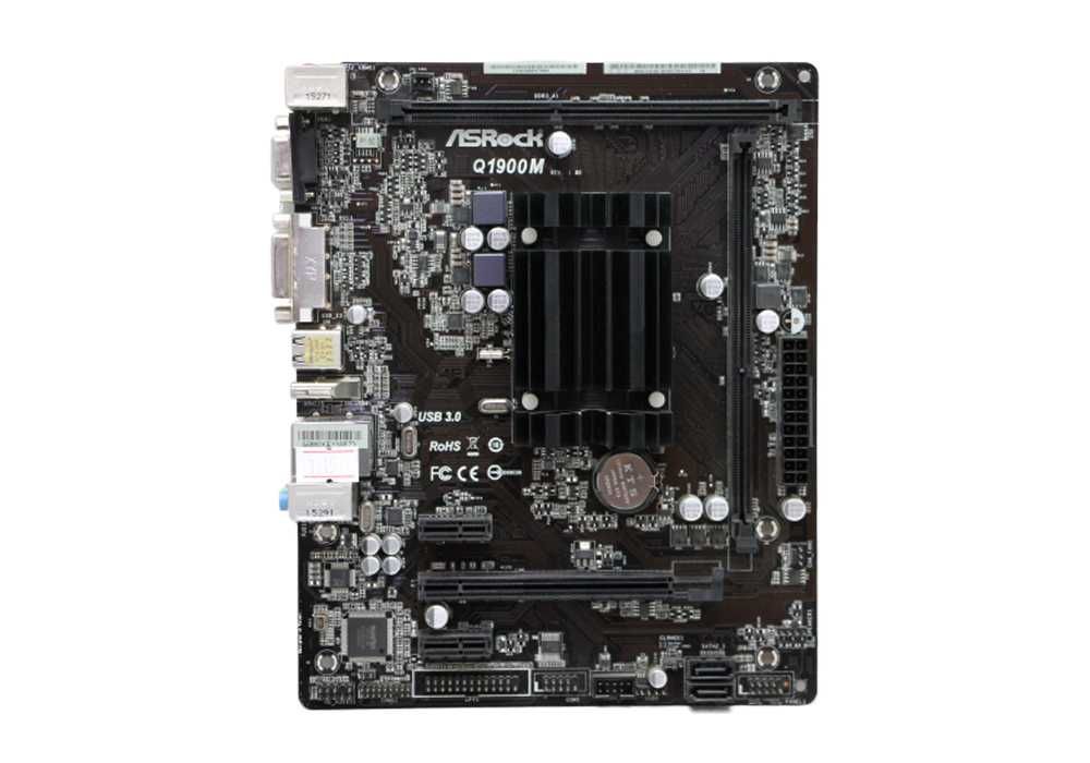 BGA ASRock Q1900M 2x DDR3