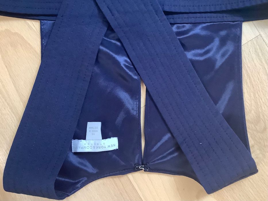 Vand rochie dama, New York & Co., design albastru floral, marime 32-34