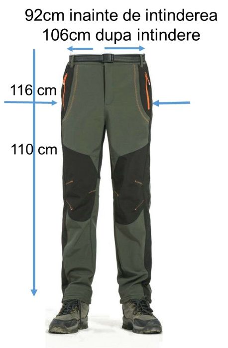 Pantaloni Trekking alpinism etc. Size XXL sau XXXL. Noi!