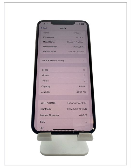 iPhone 11 Pro Max Като Нов само за 420 лв 83 % Батерия Бартер Перфект