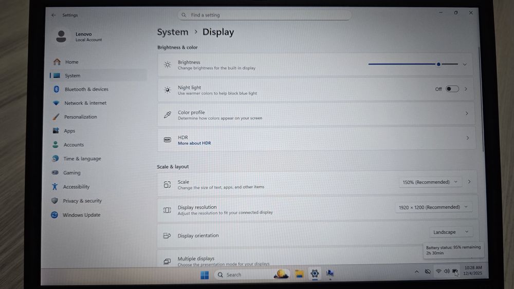 Laptop lenovo i7 gen13, 32Gb ddr5, ssd 1Tb, 13.3Fhd+, thinkpad L13gen4