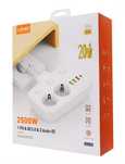 Разклонител LDNio SE2435 SS000196,220V, 2 гнезда и 3 USB + Type C