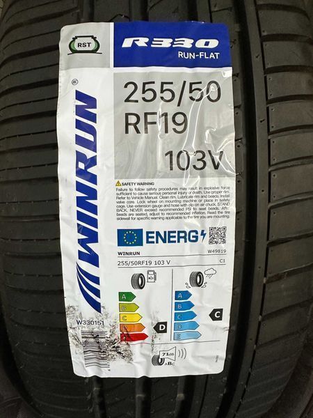 Нови летни гуми WINRUN R330 RUN-FLAT 255/50RF19 103V НОВ DOT