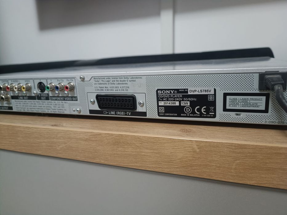 SACD / DVD Player Sony DVP-LS785V