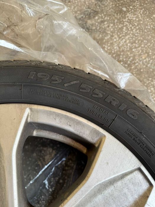 Set jante si cauciucuri 195/55/R16 Dacia Logan 3