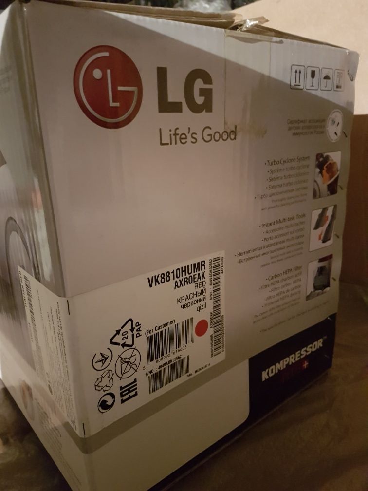 Пылесос LG compressor