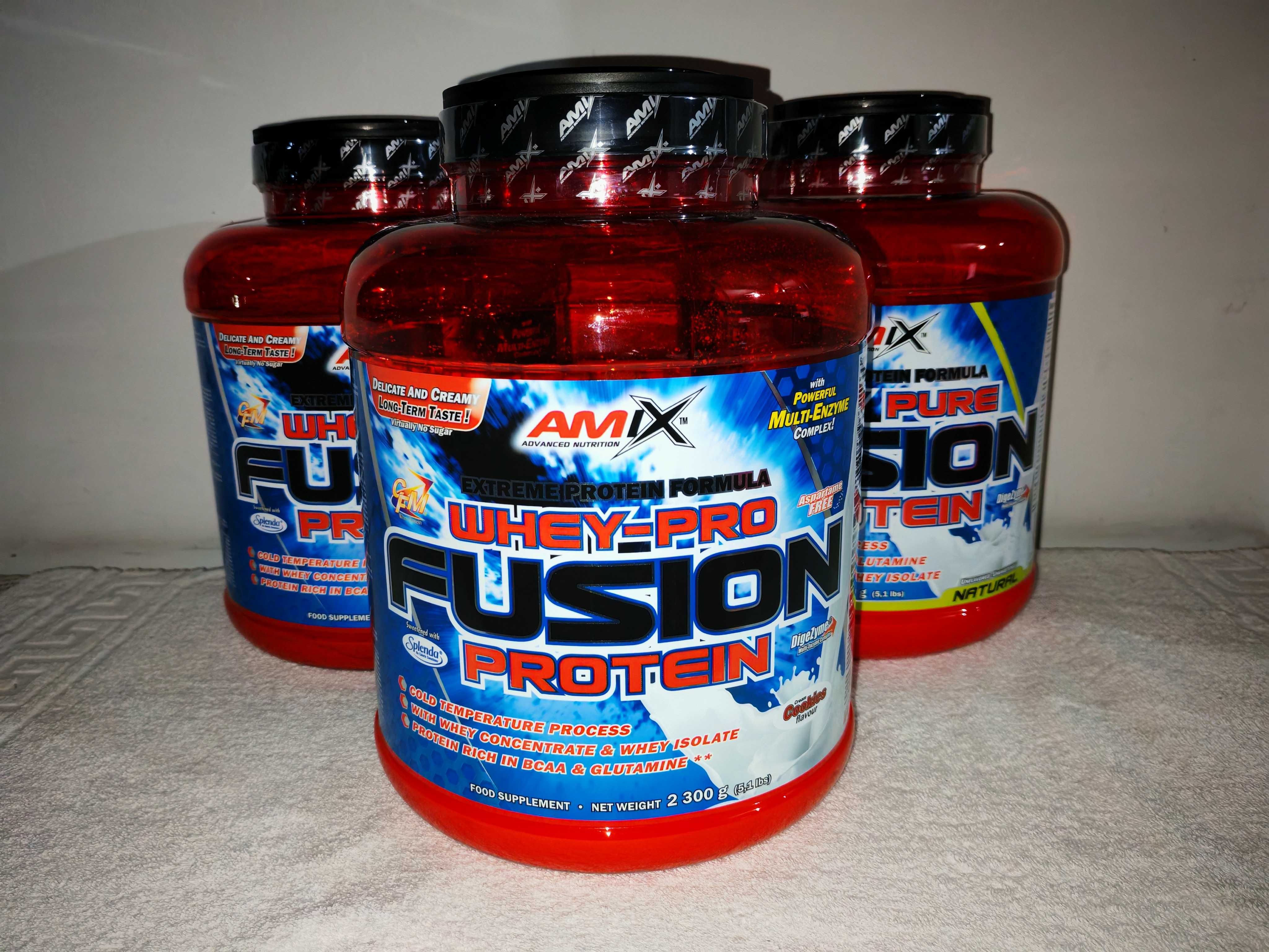 AMIX Whey Pure Fusion 2.3кг - суроватъчен протеин