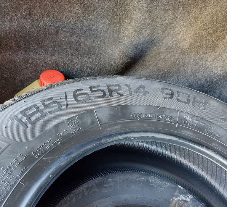 Anvelope noi 185 65 R14 doua bucăți