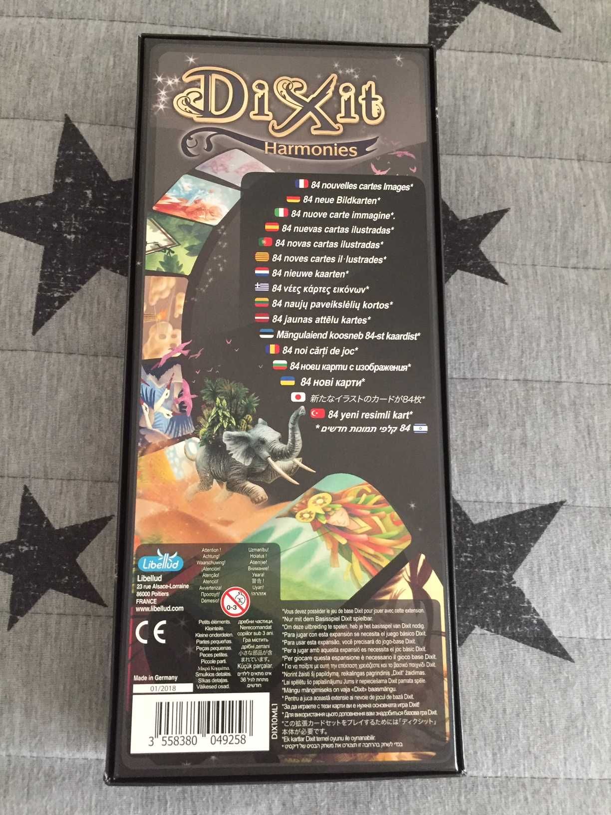 Разширение за настолна игра Dixit Harmonies