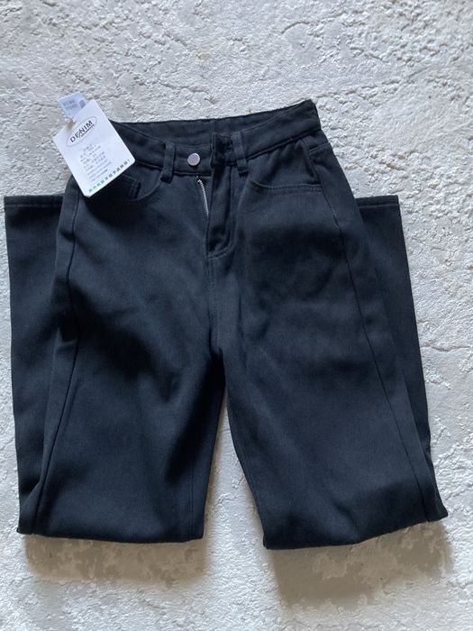 Утепленные джинсы с начесом