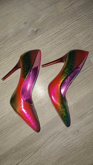 Pantofi Malien Multicolori, dama, stiletto