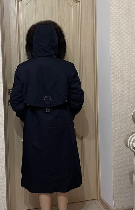 Парка (куртка) зимняя, новая, мех натуральный