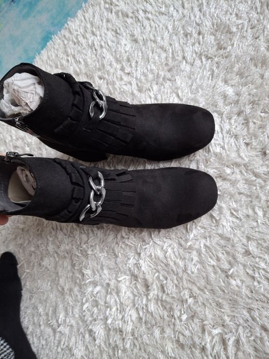 Botine piele 36-37