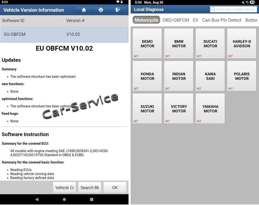 Interfata ORIGINALA Launch DBSCAR VII cu soft Xdiag 2025 + 1an update