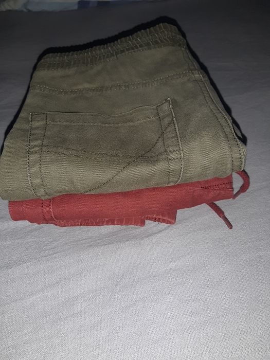 Lot 2 perechi pantaloni jogger băiat mărimea 128