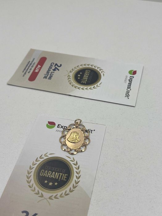 Pandantiv Aur 14K 4.93g (Ag25 Belvedere B.40589.1) Garantie 2 ani!