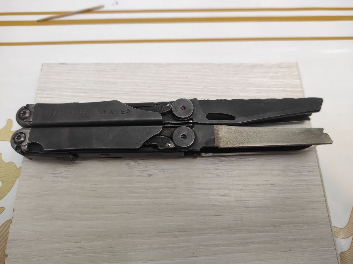 Продаю мультитул нож Leatherman Wave чёрный оксидированный редкий, США