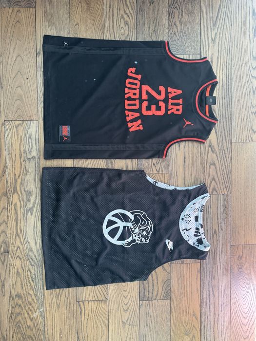 Детски Потник Nike двулицев нов и Air Jordan, L баскетбол