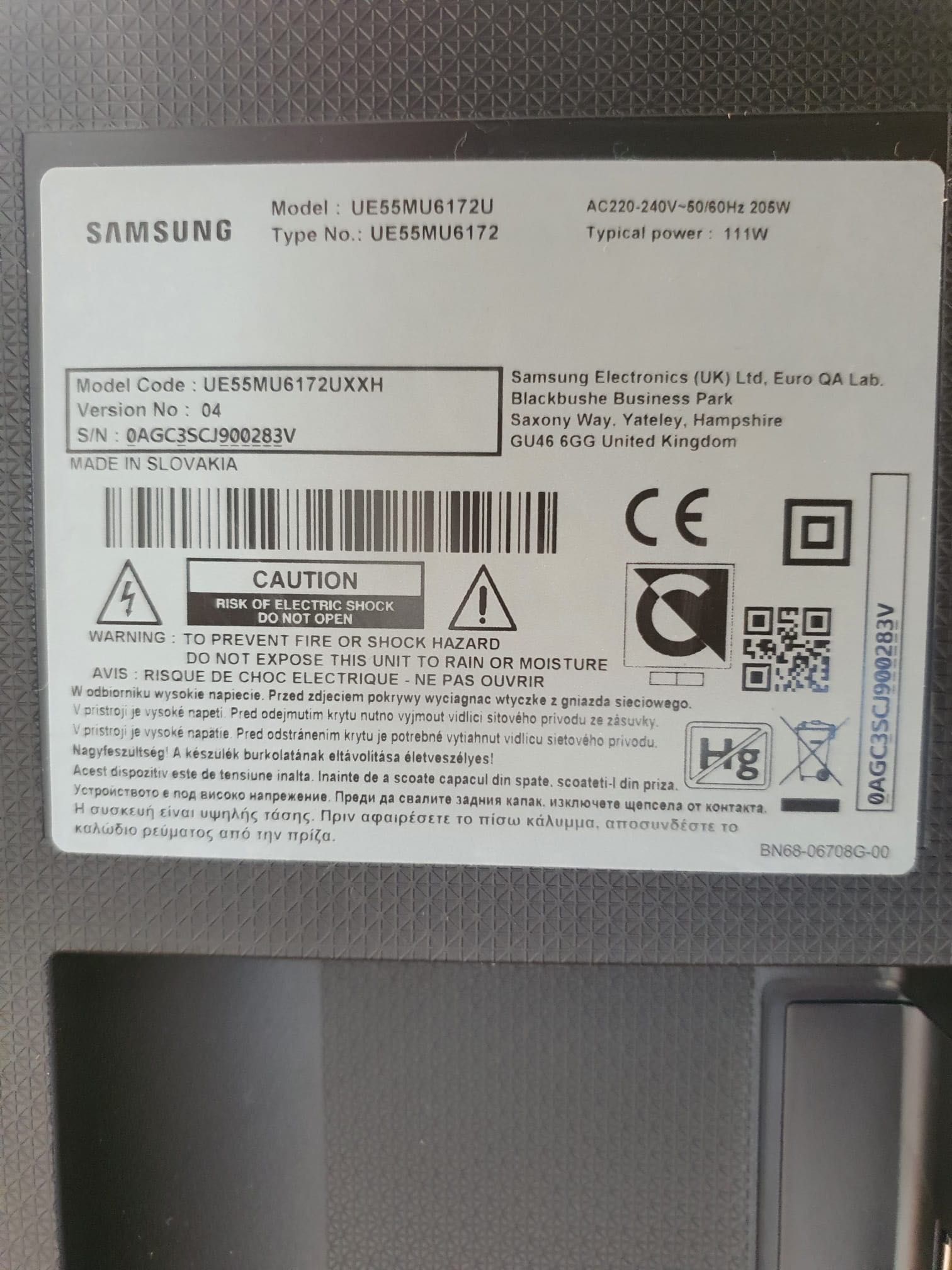 Televizor Samsung 4K Ultra hd