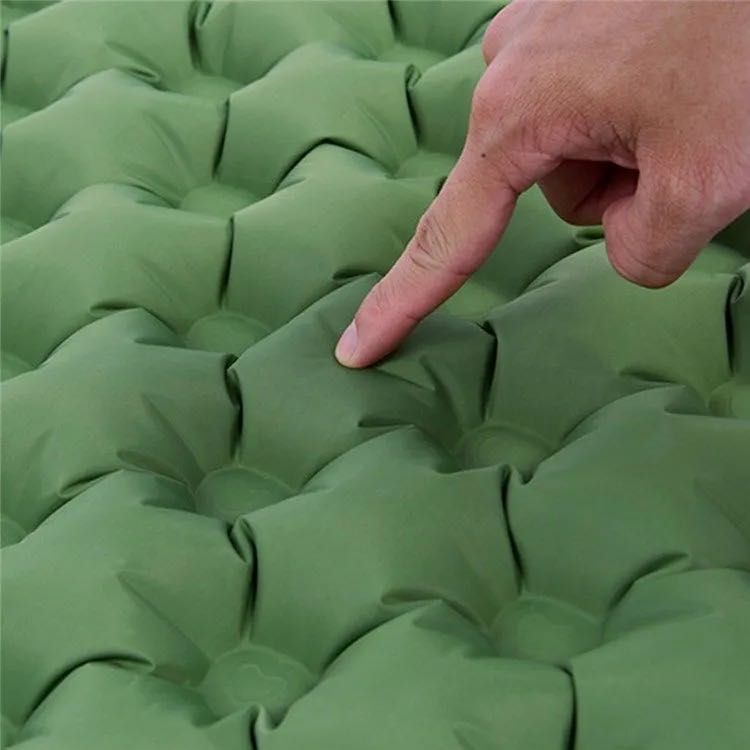 Надувной туристический матрас(коврик) для кемпинга Widesea зеленый