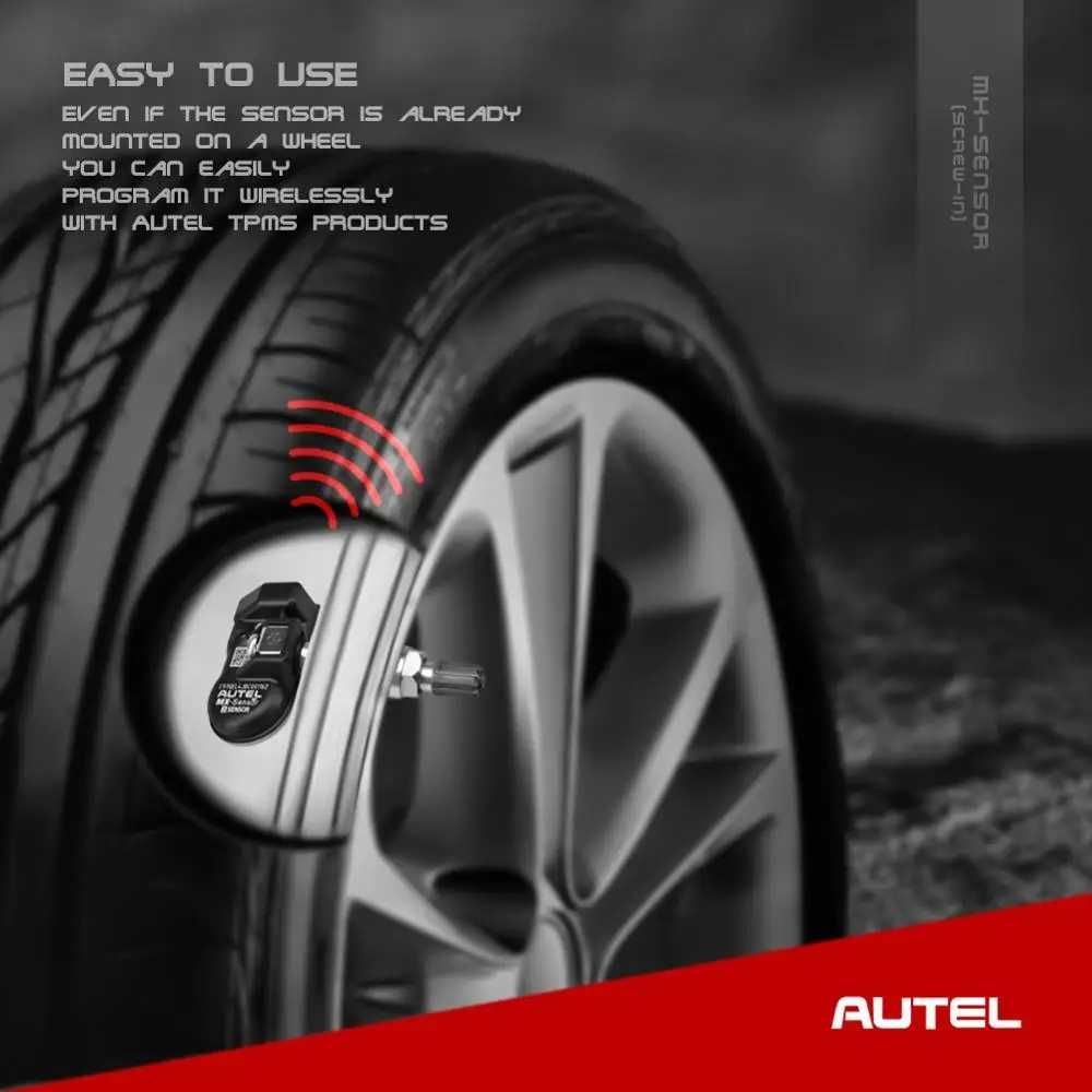 НОВ! Универсален сензор налягане гуми Autel MX модел 2025г.