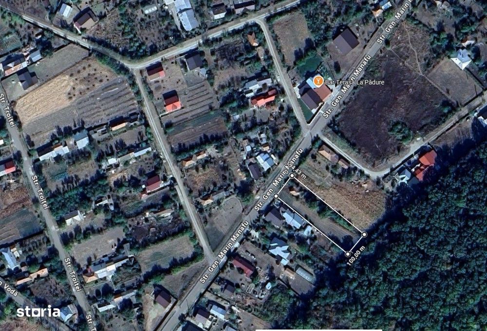 Oportunitate casa demolabila cu teren 1600m Padure Draganesti