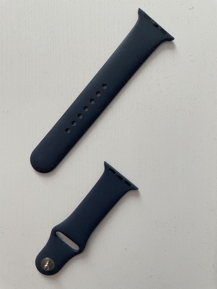 Синий ремешок 38мм на часы Apple Watch, покупали в HOCO, новый