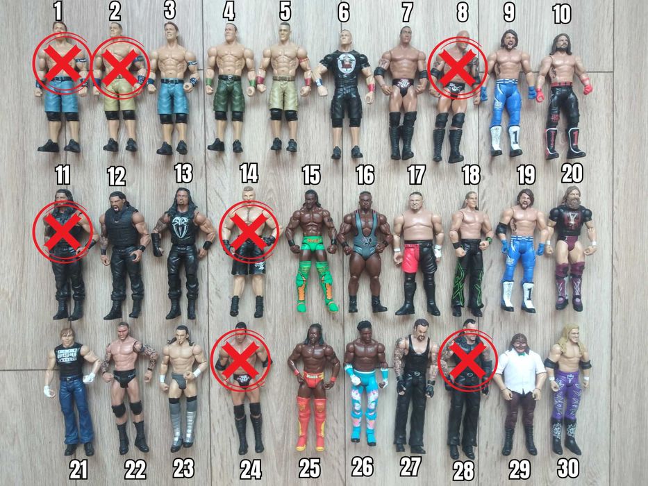 WWE Action Figure Pro Wrestling / WWE Екшън Фигурки Кечисти Играчки
