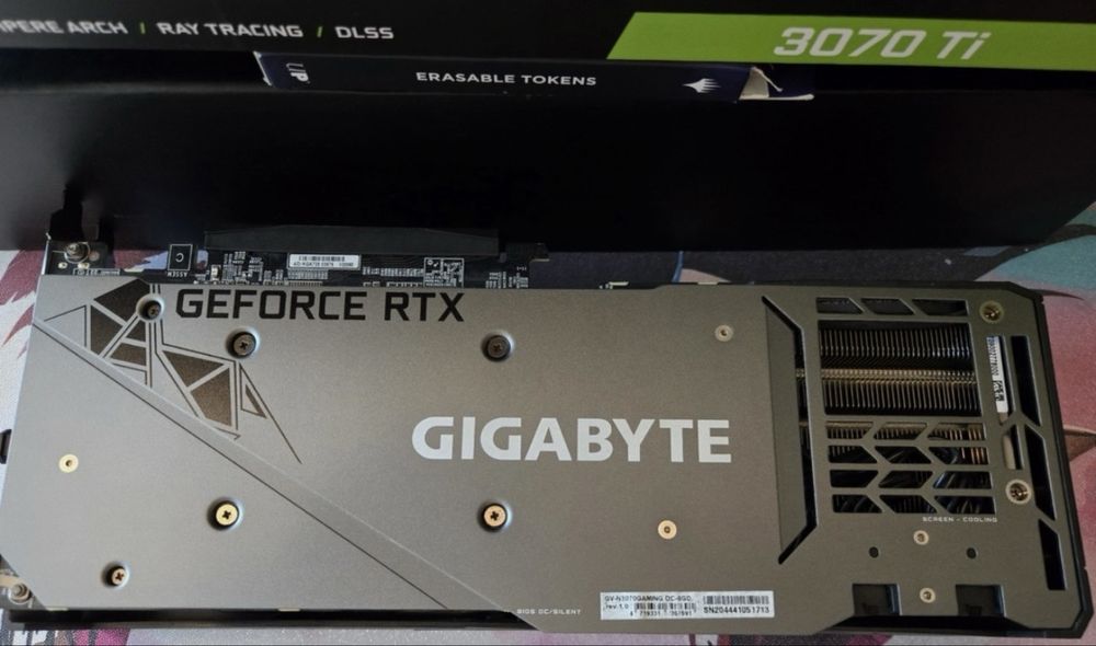 Gigabyte RTX 3070ti 8GB / 2г. гаранция / Видео карта / GPU