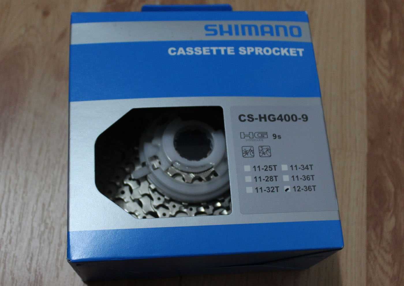 Shimano CS-HG400-9 viteze 12-36T pinion caseta MTB