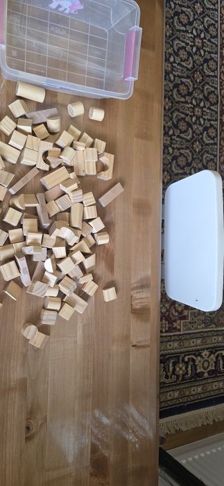 Cuburi lemn constructie + jenga