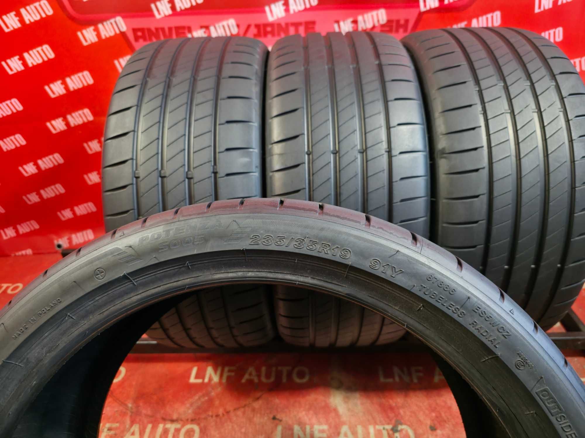 Anvelope de VARA - 235/35/19 - BRIDGESTONE S005 - CA NOI - DOT 2024 !