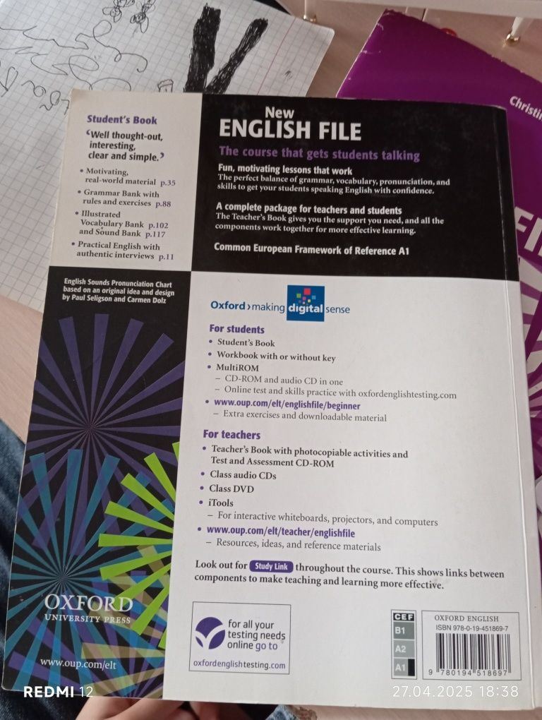 Students book beginner