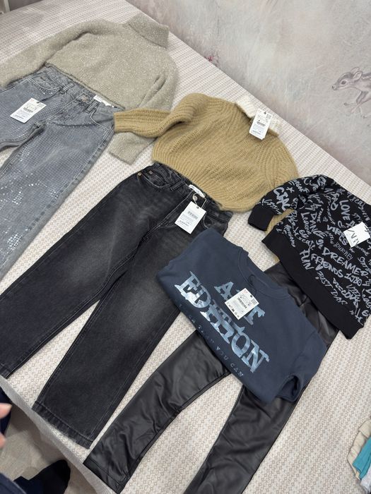 Одежда на девочку 7 лет, Zara, новое