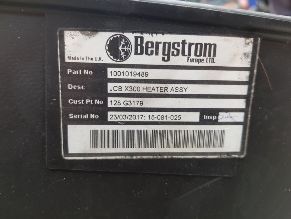 JCB Radiator căldură