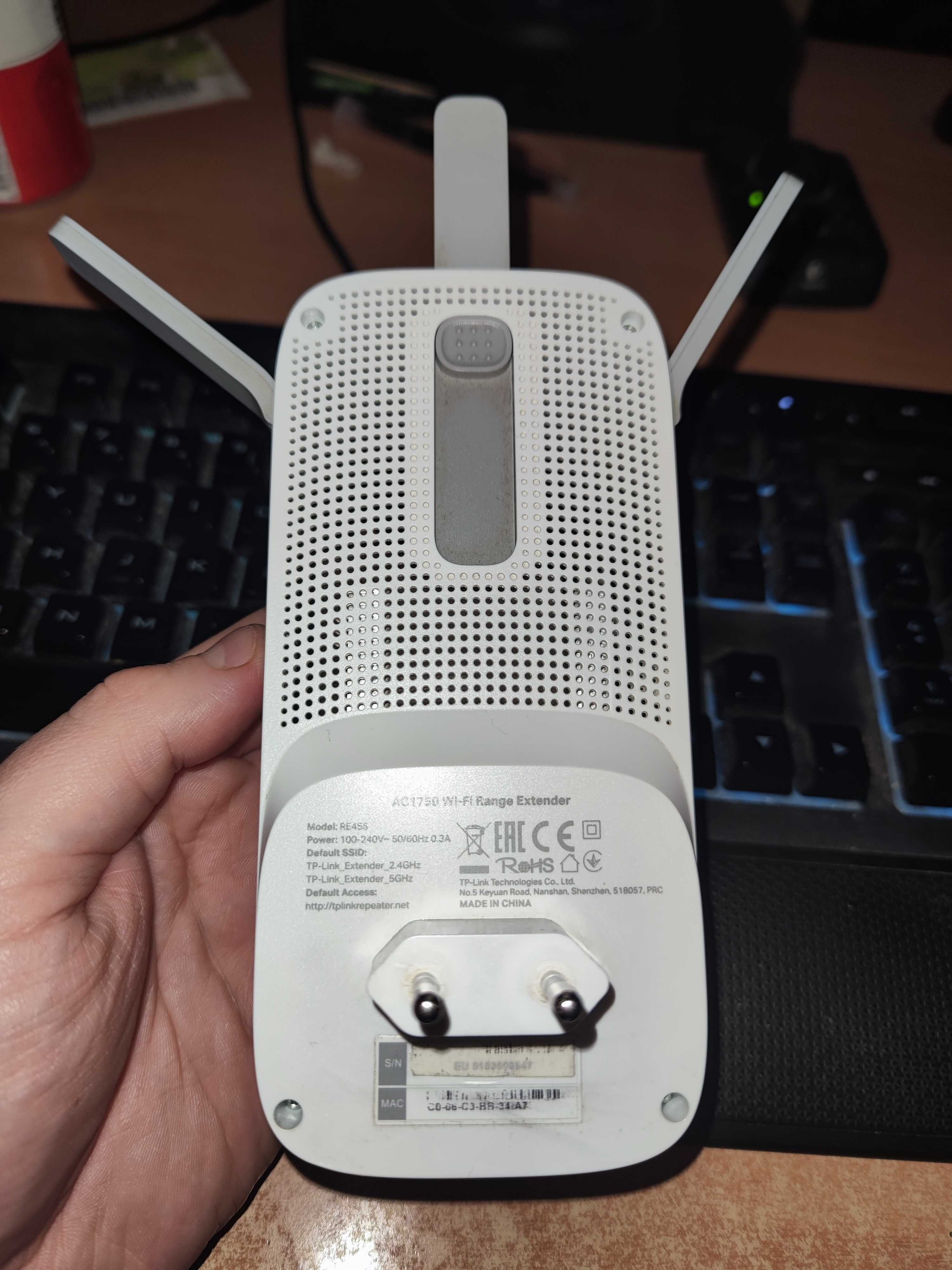 TP-Link RE455 AC1750 Wifi усилвател с OpenWRT