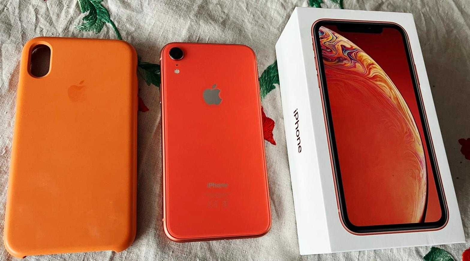 Iphone XR Coral, 64 GB, ca nou, unic proprietar, liber de rețea