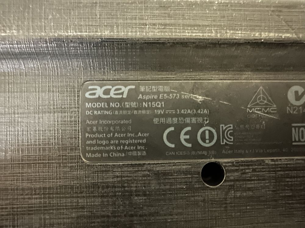 Aser aspire e-573