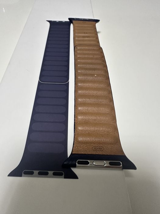 Каишка Apple Watch 45mm Ink Leather